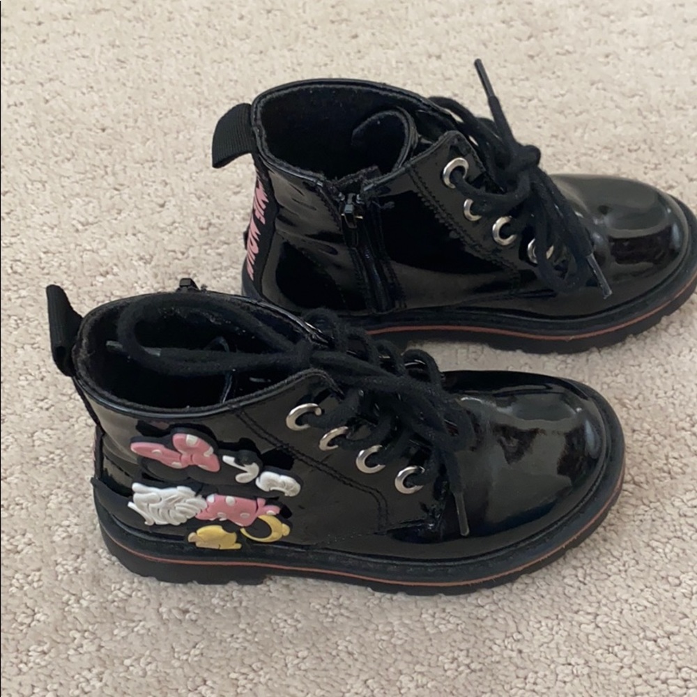 Zara Toddle Girl Minnie Mouse boots